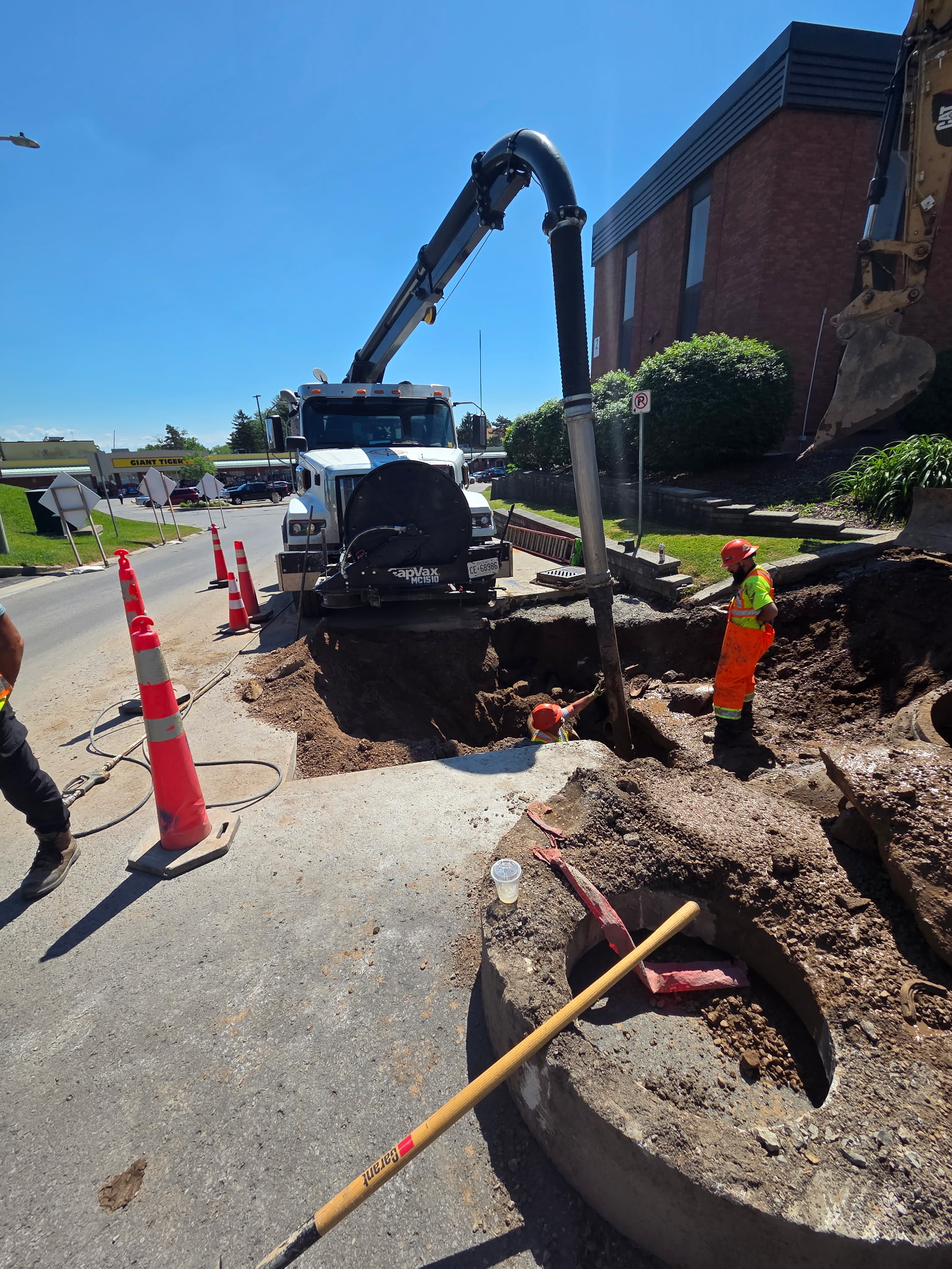 Sewer CCTV Inspections ontario utilivac